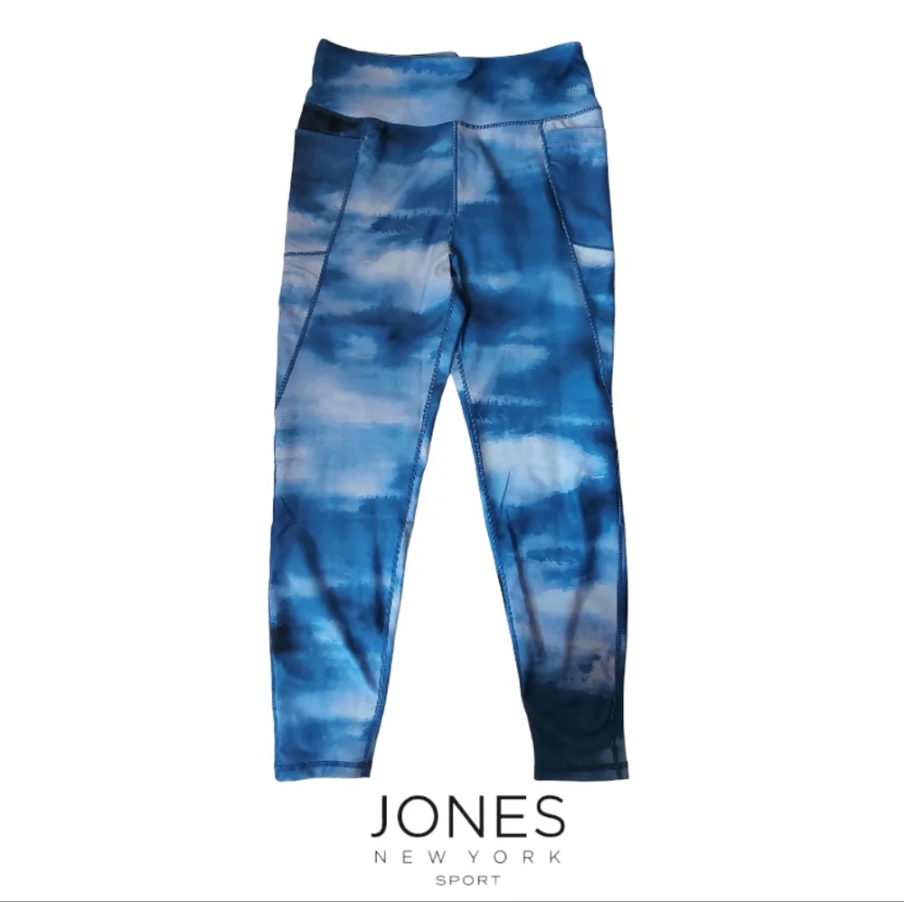 Jones New York Sport Athletic Leggings With Pockets - Picture 1 of 8